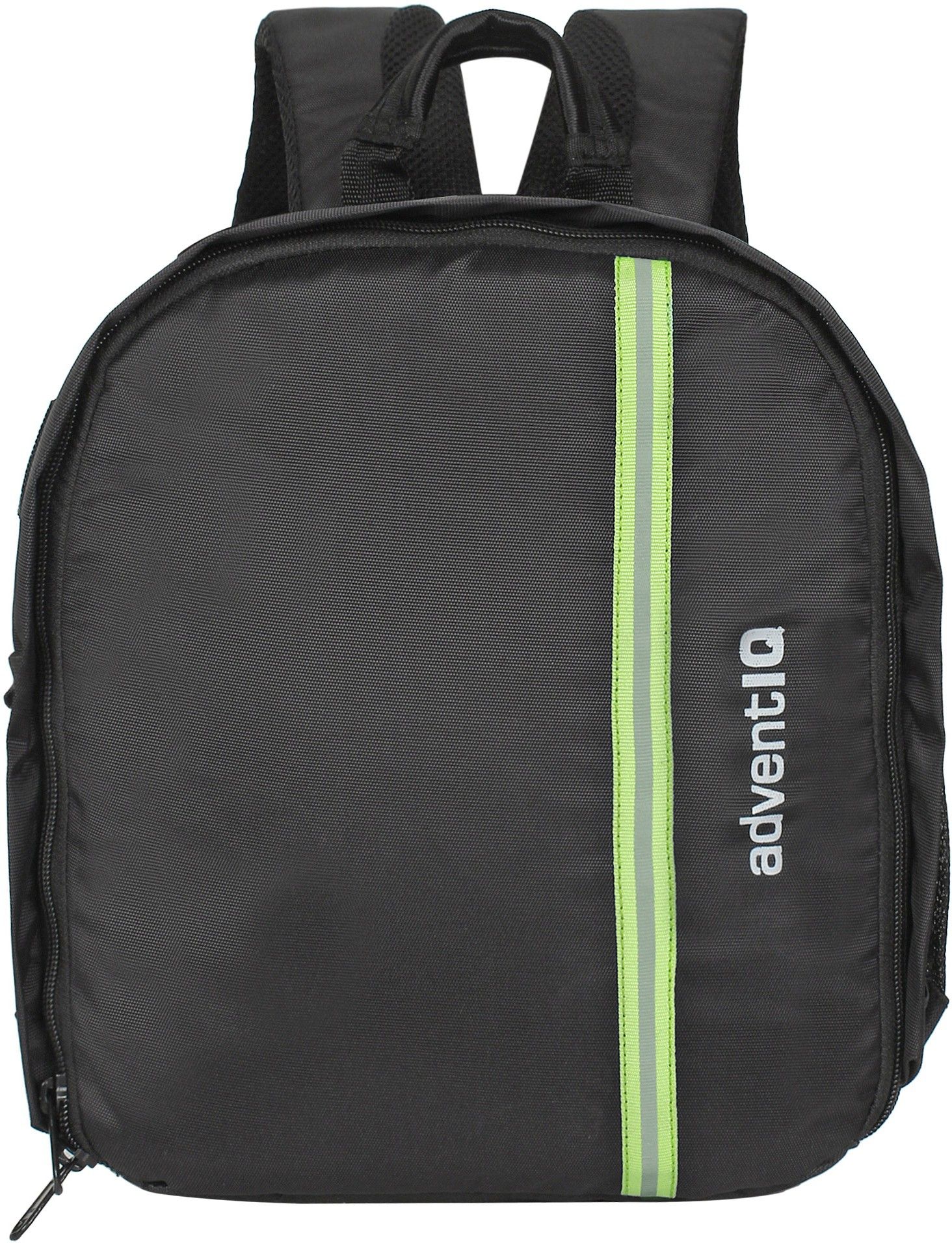 AdventIQ DSLR/SLR Camera Lens Shoulder Backpack- Black with Green Reflective Orange Tape Camera Bag-picture-25