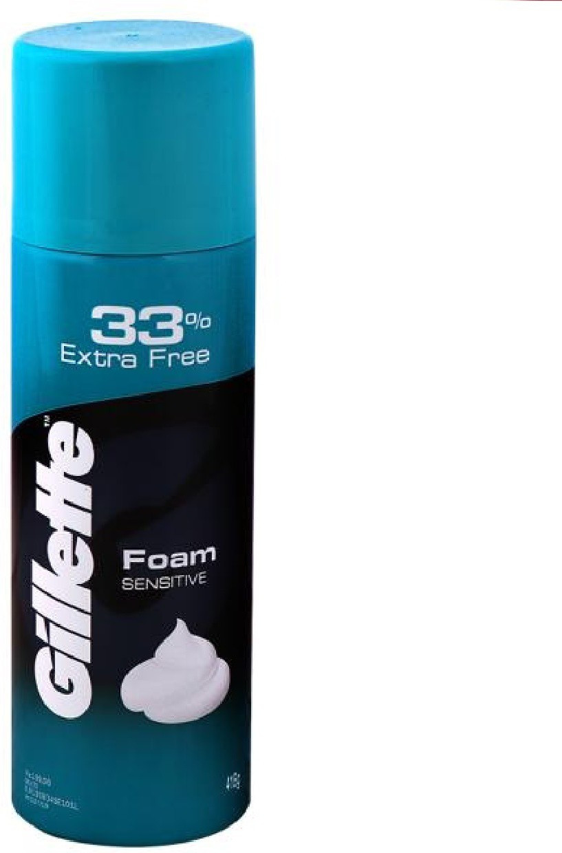 gillette Sensitive Shaving Foam 418 g image 1