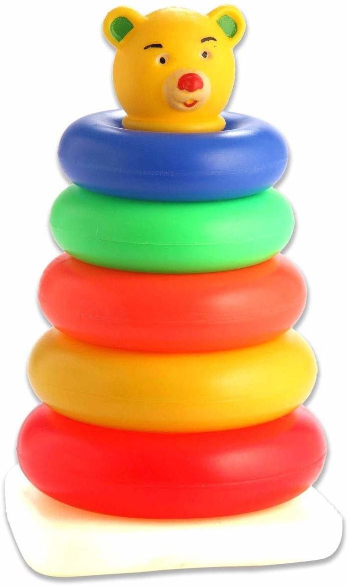 quadrants Smiley Stacking Multicolour 5 Rings for Toddlers-picture-28