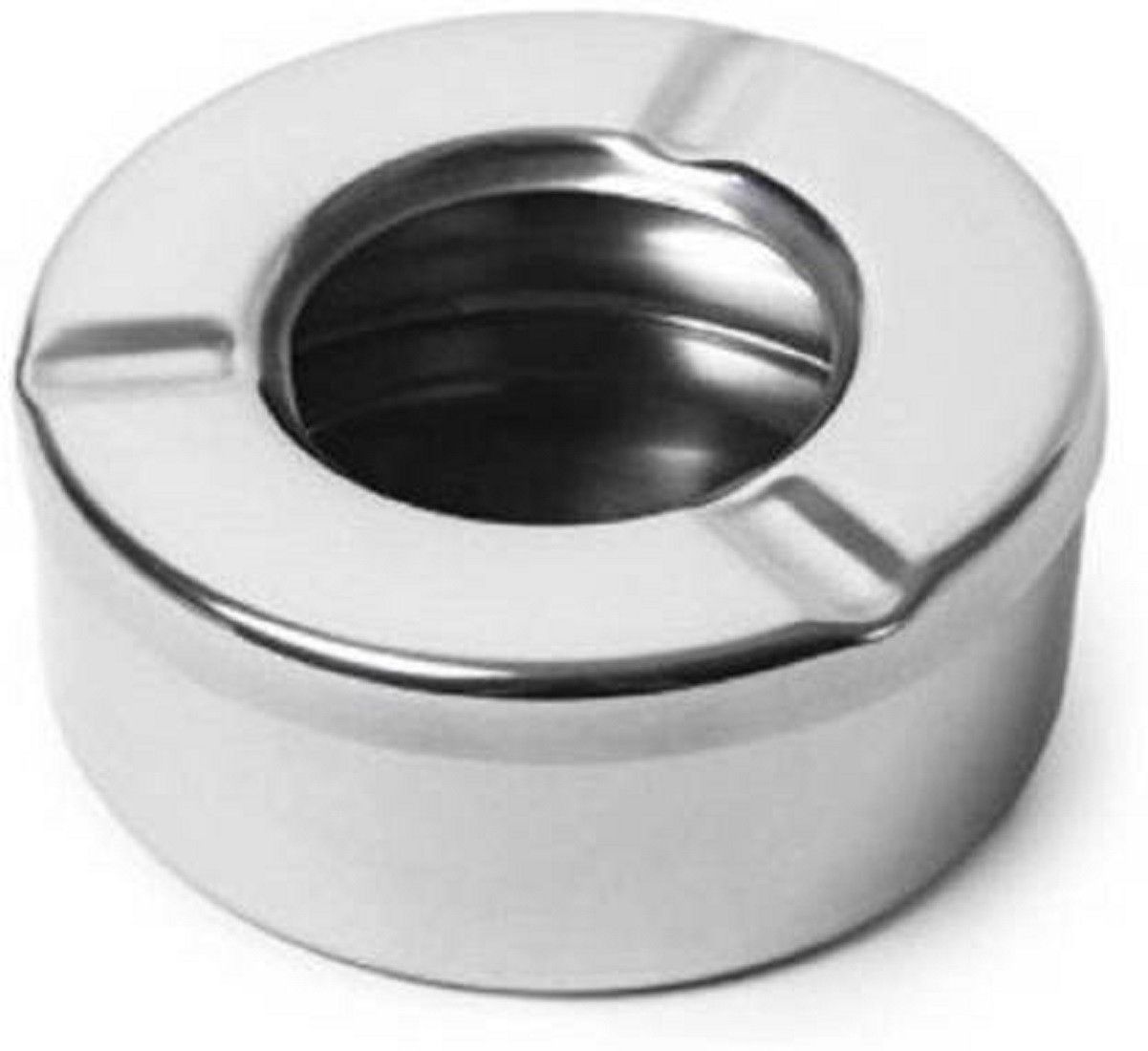 Silver Steel Ashtray-image-34