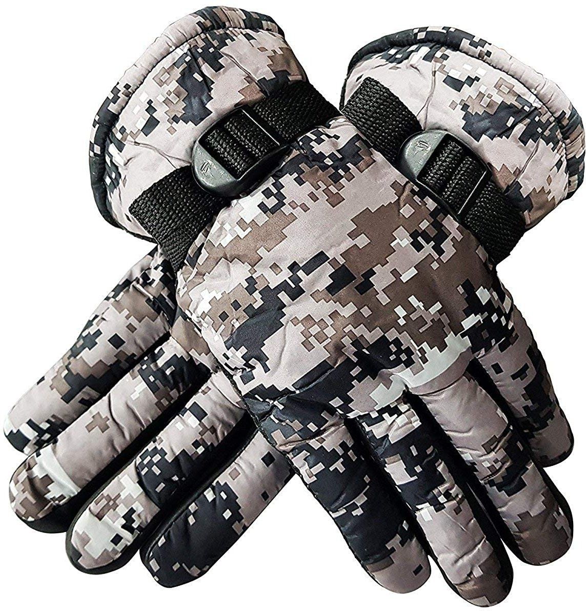 Printed Winter Men Gloves-image-28