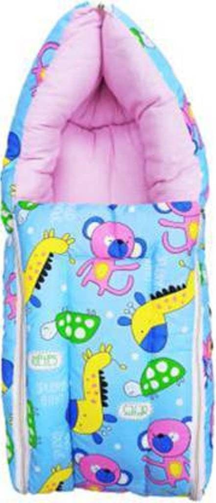 New Born Baby Sleeping Bag & Bedcum (Sky Blue) Sleeping Bag Sleeping Bag