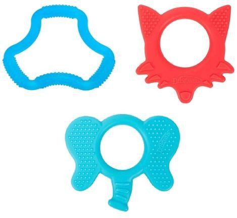 dr. brown's Teether Combo (Pack of 3, Multi) Teether and Feeder image 1