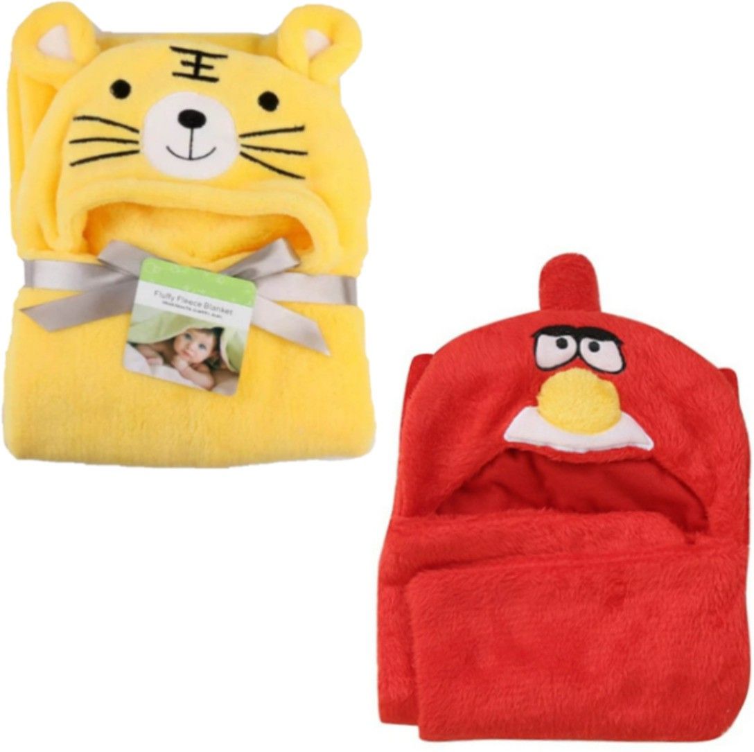 brandonn Printed Single Hooded Baby Blanket for Mild Winter-picture-22