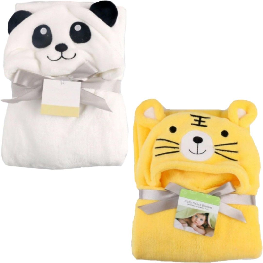 brandonn Printed Single Hooded Baby Blanket for Mild Winter-picture-29