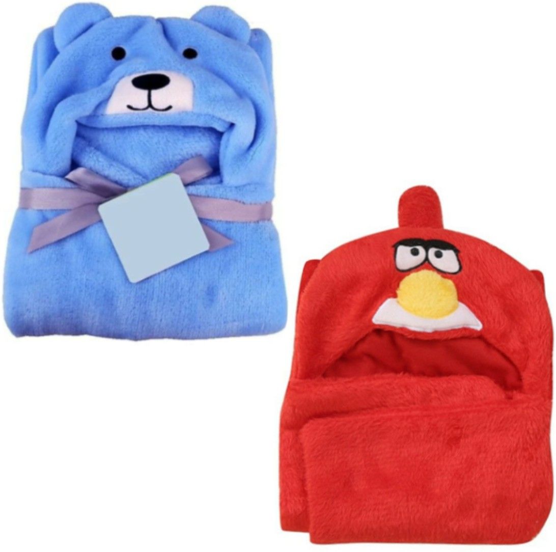 brandonn Printed Single Hooded Baby Blanket for Mild Winter-picture-26