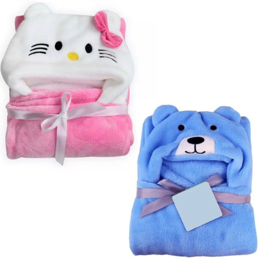 brandonn Printed Single Hooded Baby Blanket for Mild Winter-picture-33