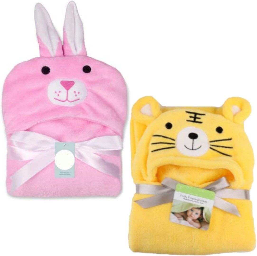 brandonn Printed Single Hooded Baby Blanket for Mild Winter-picture-37