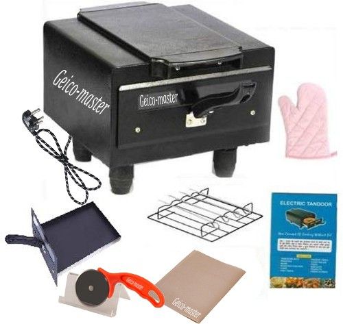Mini Non Stick Tandoor 1500 watt Light Wait SS Element Powder Coating Body seat Electric Tandoor-image-41