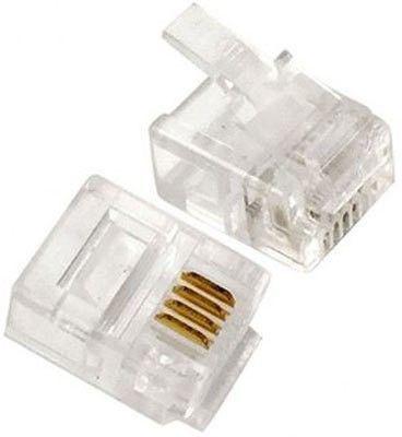 qth RJ 11 LAN Jack Connector (5pcs) Lan Adapter-image-5