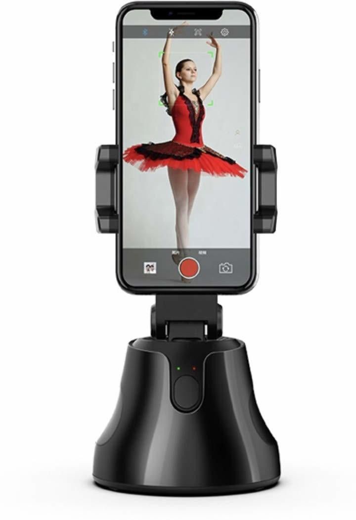Techsure Apai Genie 360 Rotation auto face Tracking Smart Shooting Camera Holder Mount,unmanned Smart Object Tracking Camera Phone Holder 2 Axis Gimbal for Mobile, Camera-image-40
