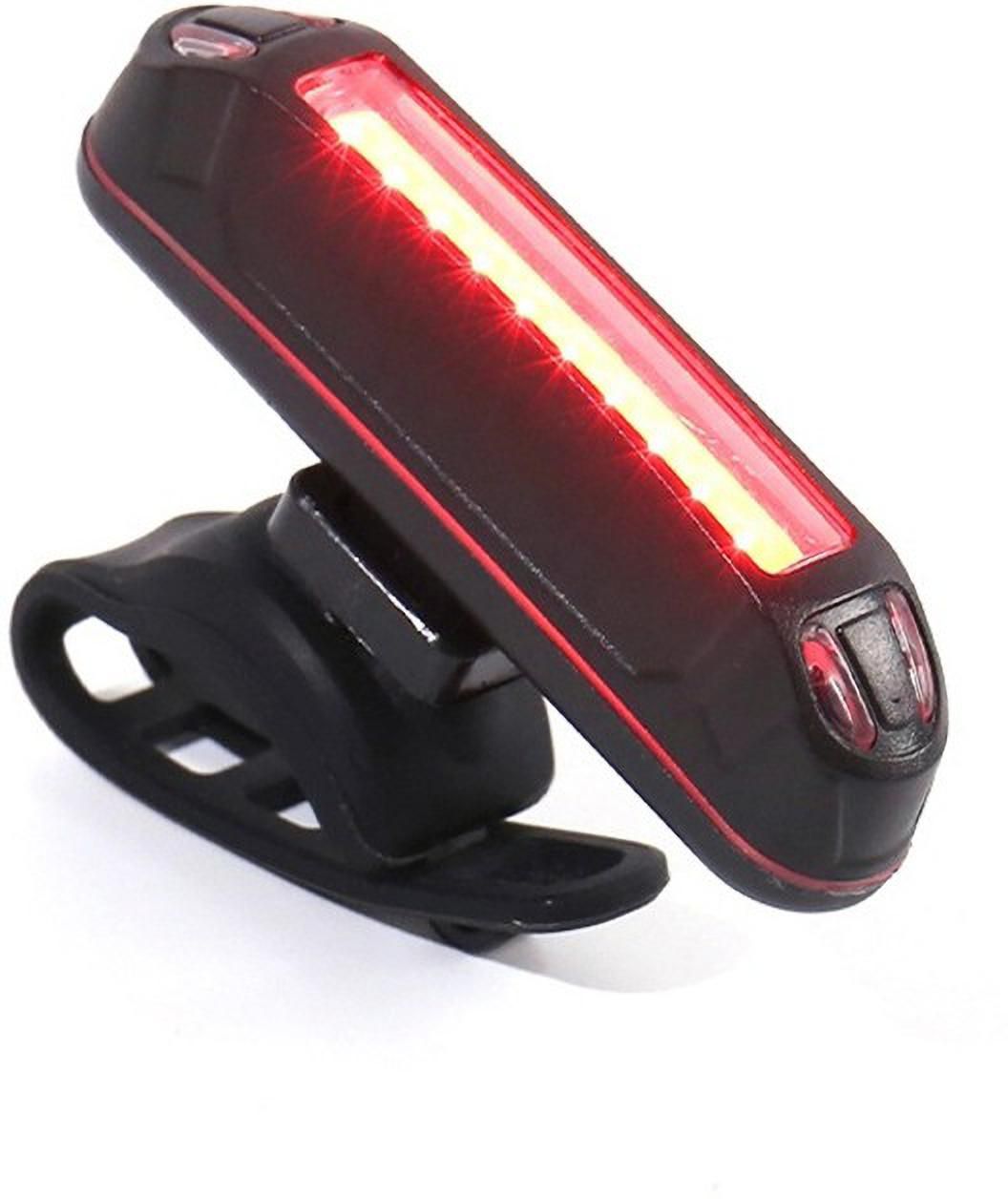 dark horse Bicycle USB Rechargeable New Light 5 Mode Red & White LED Tail Light LED Rear Break Light-picture-19