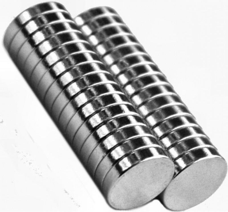 art ifact 40 Pieces of 10mm x 2mm N52 Neodymium Magnets - Rare Earth NdfeB Fridge Magnet, Multipurpose Office Magnets, Magnetic Paper Holder Pack of 40-picture-16