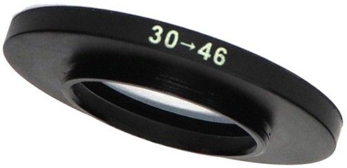 ZINROX 30-46mm Step Up Lens Filter Adapter Ring - Set of 1 Piece - Allows You to Fit Larger Size Lens Filters on a Lens with a Smaller Diameter - Size : 30-46mm Ring Adapter Step Up Ring