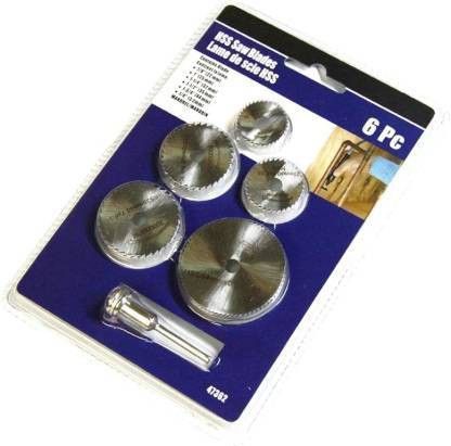 gadariya king 6 pc Mini HSS Circular Saw Blade Rotary Tool For Dremel Metal Cutter Power Tool Wood Cutting Discs Drill Mandrel Cutoff Rotary Bit Set Rotary Bit Set-picture-29