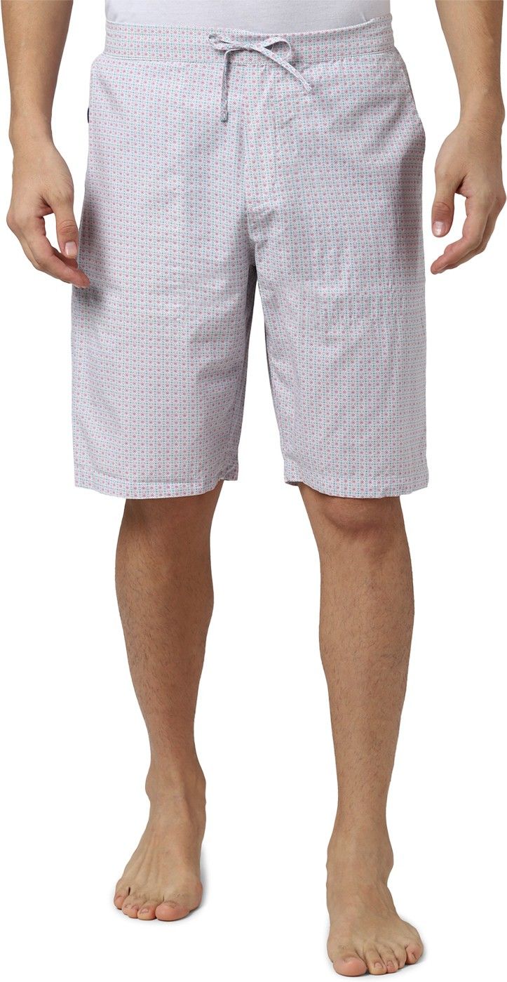 peter england Printed Men White Chino Shorts-picture-12