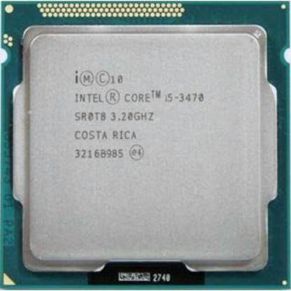 Intel Core i5-3470 3.2 GHz Upto 3.6 GHz LGA 1155 Socket 4 Cores 4 Threads 6 MB Smart Cache Desktop Processor (Silver) 3.2 GHz LGA 1155 Socket 4 Cores Desktop Processor image 1