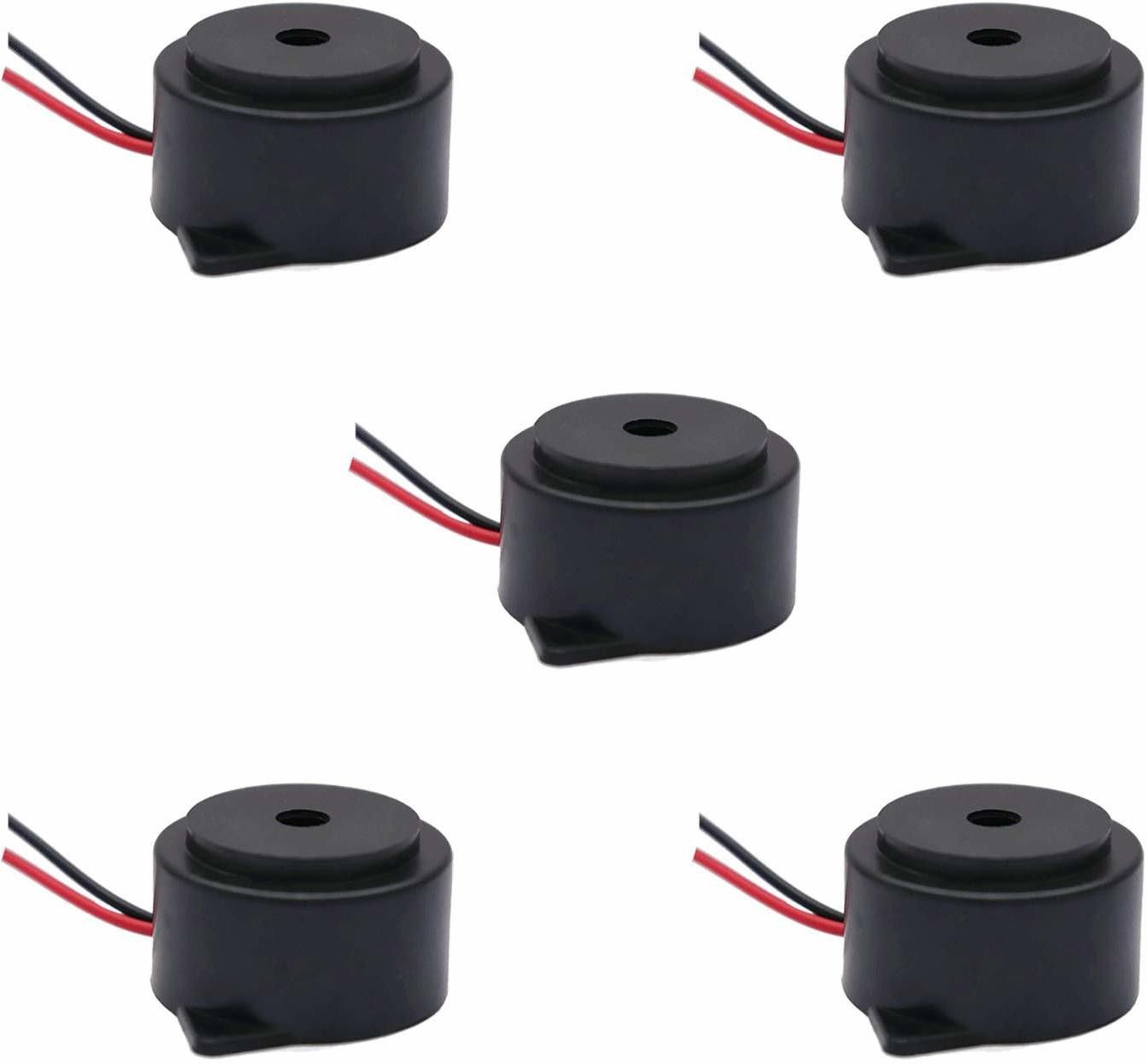 Electronic Buzzer Alarm Sounder Continuous Sound Beep PACK of 5 Sound Recorder and Sound Circuit Electronic Hobby Kit