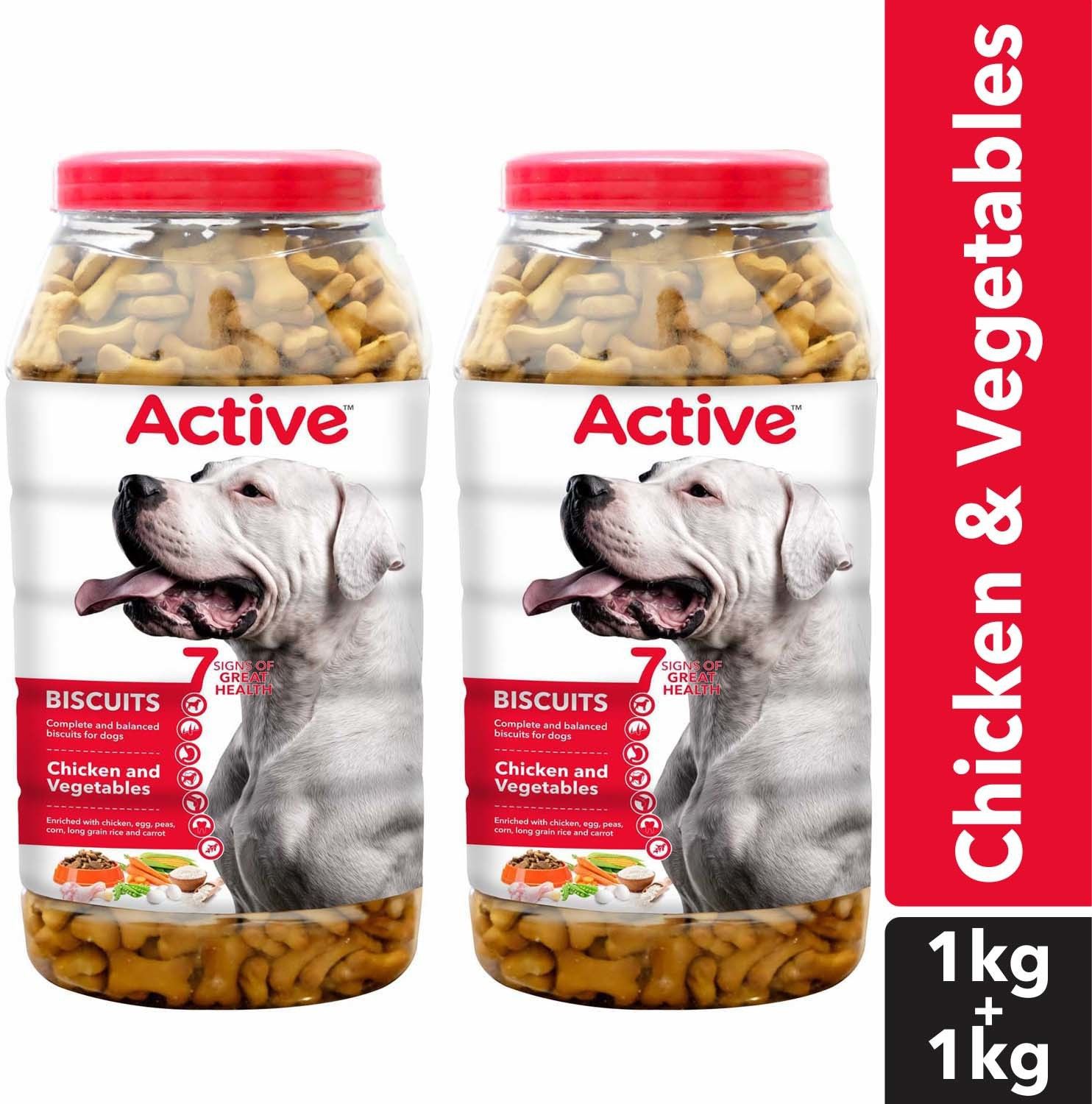 Treat Biscuits Buy 1 get 1( 1kgX 2) Real Chicken Dog Treat