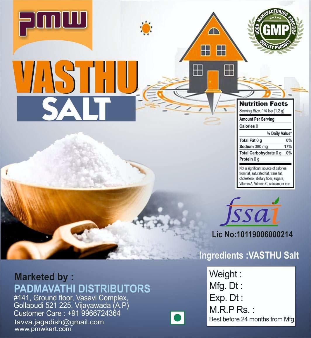 pmw Natural Vasthu Salt - Removes Negative Energy in Home & Work Place - 1 Kilo Horse Salt Block-picture-15