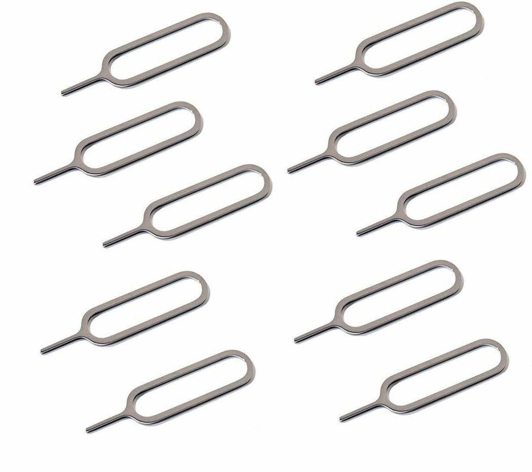 nelco electronics centre Sim Card Tray Pin Eject Removal Tool Needle (10pcs) Stainless Steel Sim Adapter