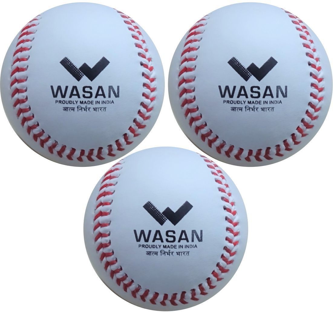 PVC Baseball Soft Center (Pack of 3) Official Size 9 Inch Baseball-image-19