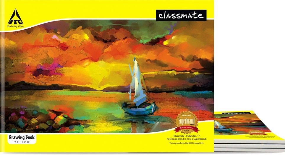 classmate Drawing Book 210 mm x 297mm A4 Notebook Unruled 40 Pages-picture-19