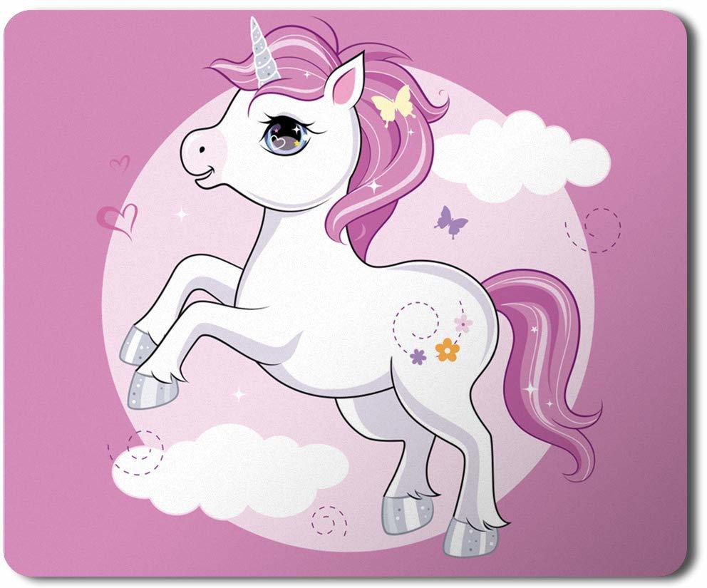 feeling hub Unicorn Printed Mouse Pads [Rubber] [for Men & Women][for Boy & Girl][Computer Laptop Accessory] Mousepad image 1