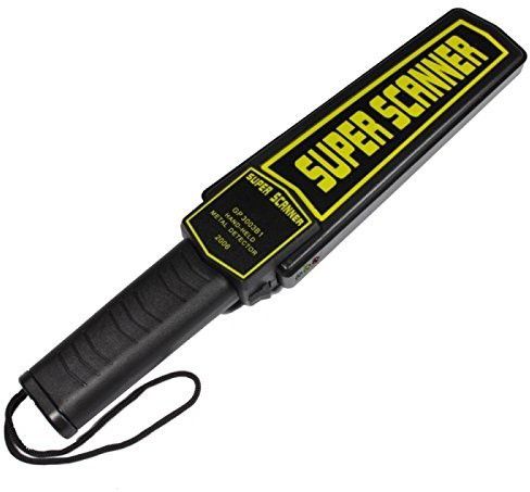 GORLERA Plastic Hand Held Metal Detector Scanner with Beep Vibrator Patrol, Security Guard Alarm Equipment, Standard Size 101 Advanced Metal Detector-picture-22