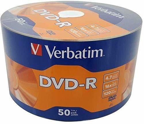 Verbatim DVD Recordable 43791 Pack of 50 Disc Shrink Wrap Speed 16x 4.7 GB-image-8