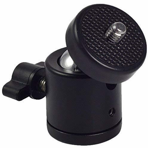 GINNI 1/4" Screw Tripod Ball Head Bracket Holder Mount Ballhead for DSLR Camera Tripod Ball Head-picture-11