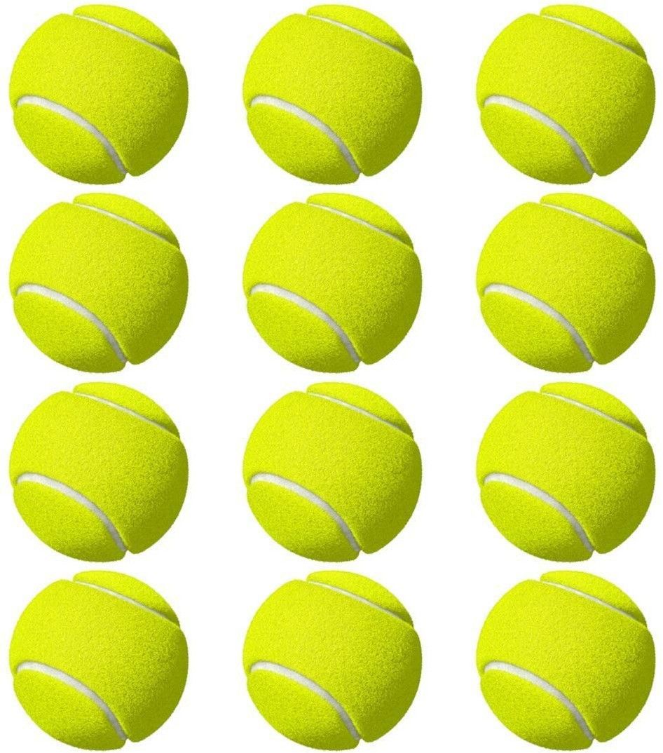 Light Weight Green Colour Tennis Ball (Pack of 12) Tennis Ball-image-34
