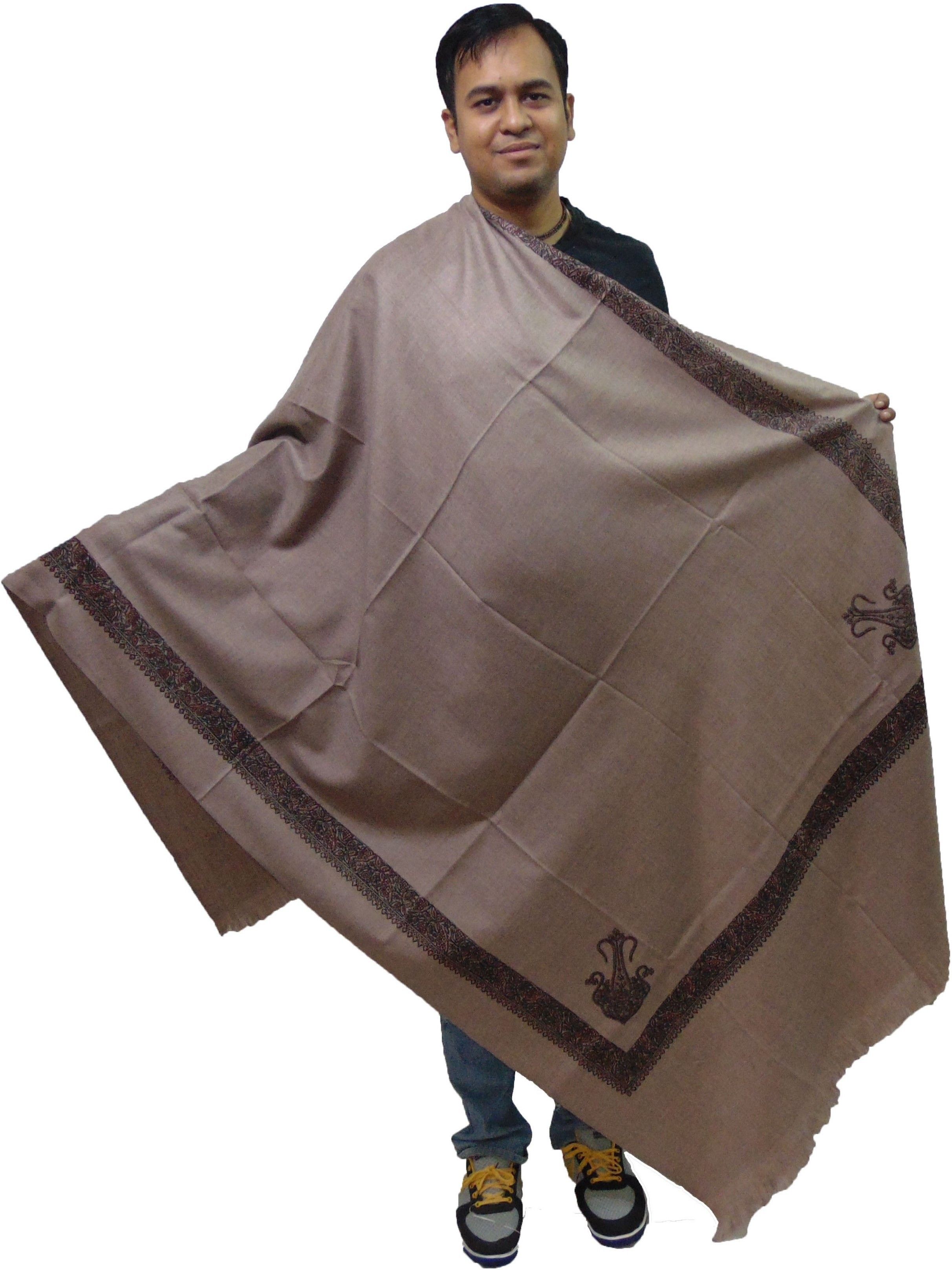 KAVIM Wool Printed Men Shawl-picture-18
