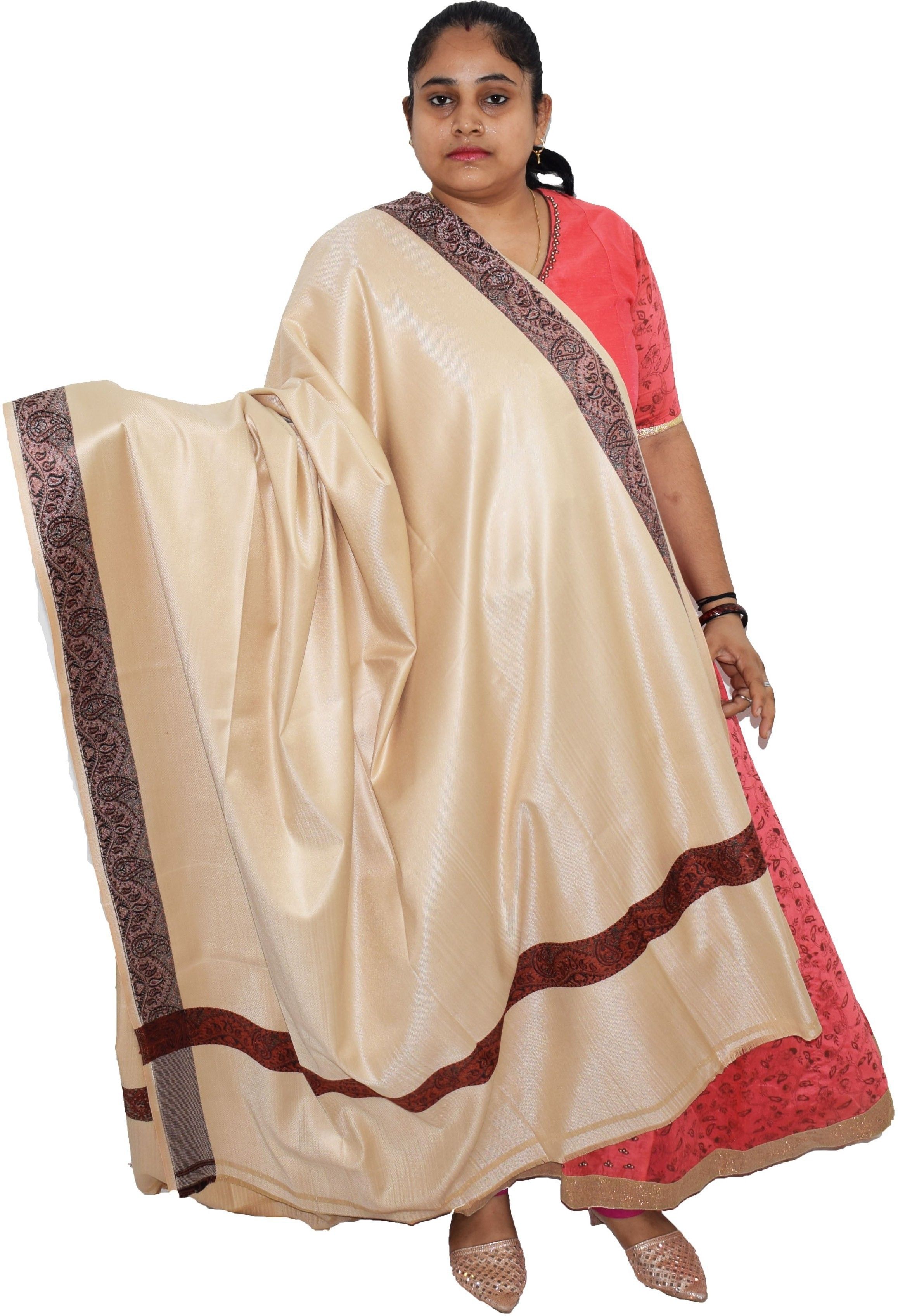 JAG Wool Solid Men, Women Shawl-picture-13
