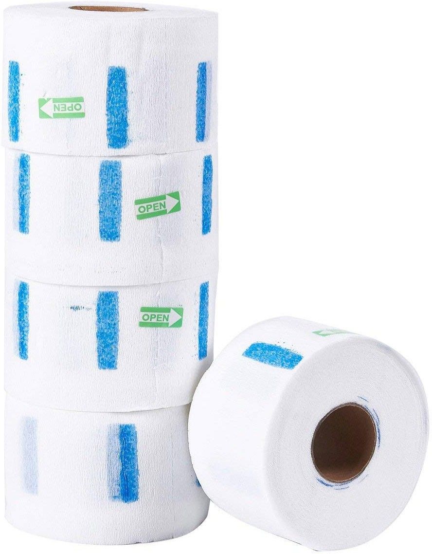 beautristro Disposable Neck Ruffle Roll Paper Strip Tissue (5 Piece)-picture-16