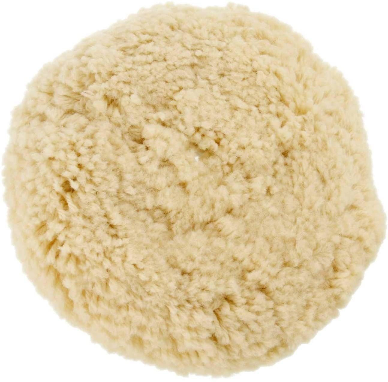 7" Inch 180MM Polisher Waxing Buffing Pads Wool Polisher Wool Car Polishing Pad Export quality Made In Australia Vehicle Polisher-image-1