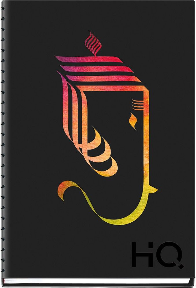 HQ My Notes (A5 Size) - Ganesha Series A5 Notebook Single Ruled 192 Pages-image-47