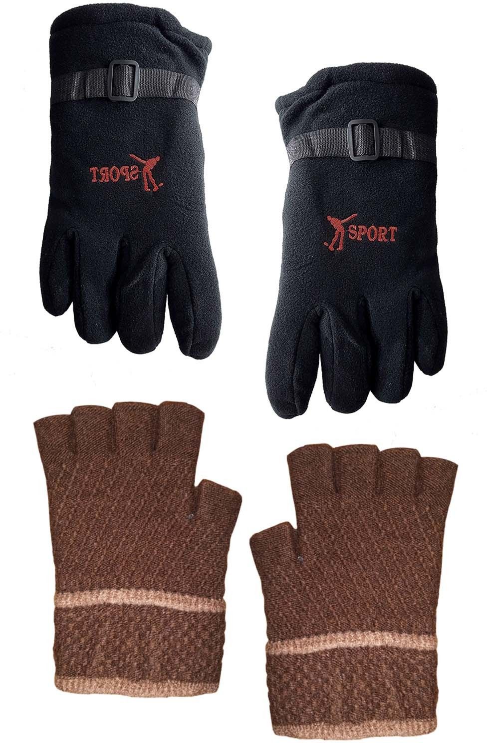 new arihant traders Woven Winter Men Gloves-picture-32