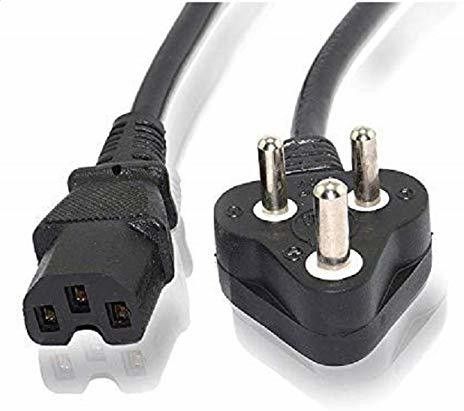 EKAAZ COMPUTER Laptop Cable 1.5 m Power Cord (Compatible with Laptop Adapters, Black, One Cable) 1.5 m Power Cord Combo Set-image-13