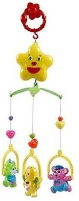 Sweet Cuddles Harmonious Musical Cot with Hanging Cartoons for Toddlers/ Infants/ New-Borns/Baby Rattle-image-6