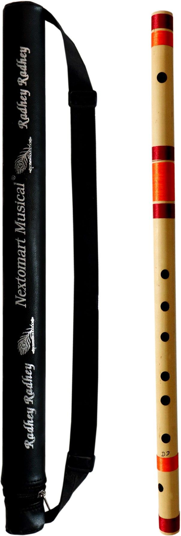 nextomart Professional Flutes DD Base Bamboo Flute Bansuri Size 24 Inch With Free Flute Carry Bag Bamboo Flute-picture-25
