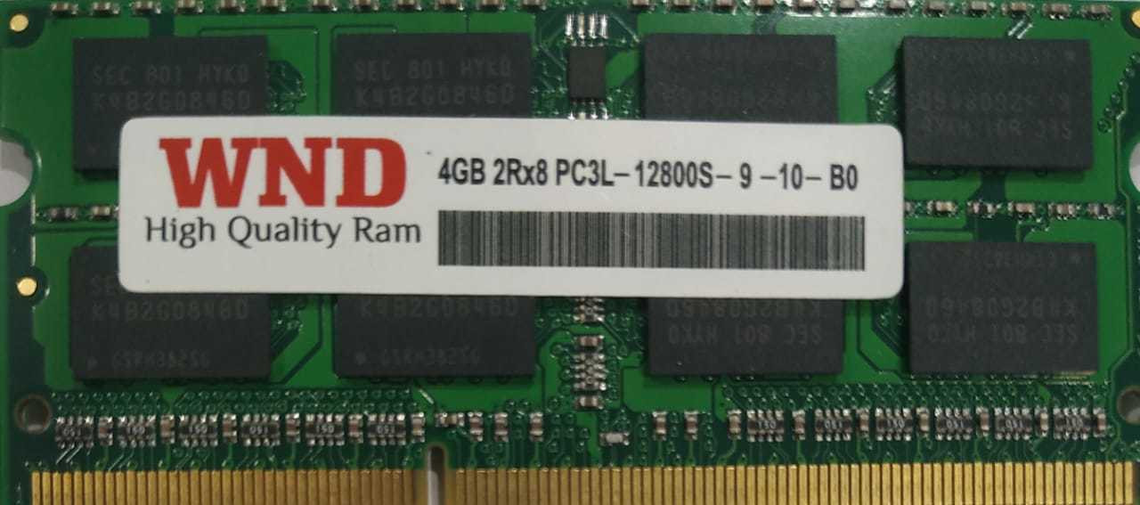 wnd 12800 DDR3 4 GB Laptop (l34 low) image 1