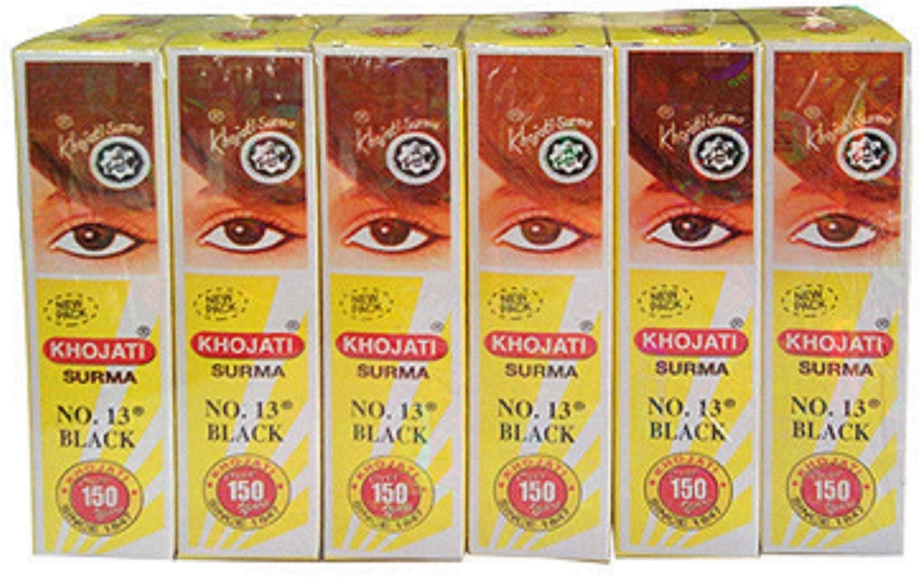 khojati SURMA no 13 black pack of 06 (men & women)-picture-18