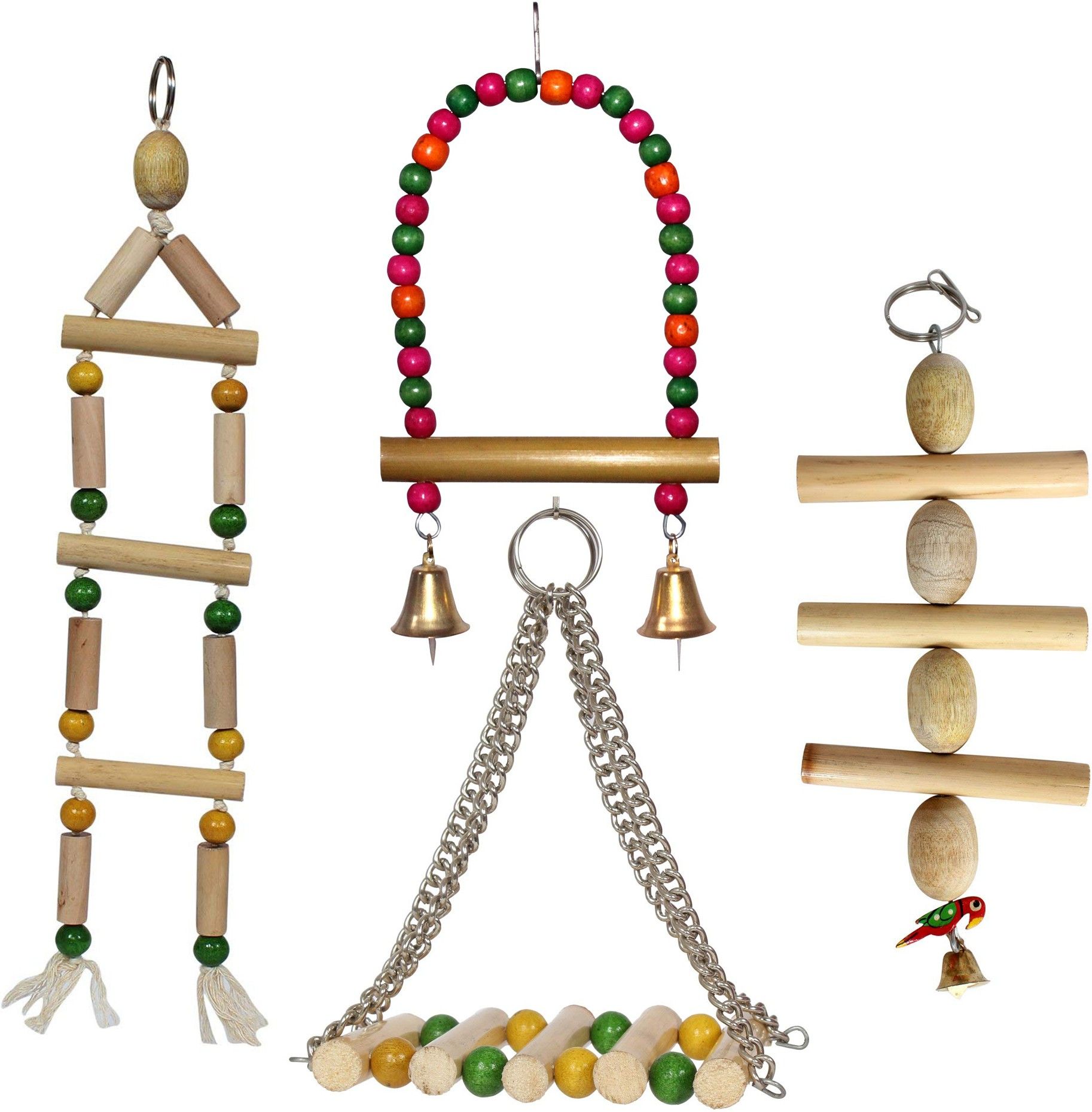 jainsons pet products Wooden Training Aid For Bird-picture-12