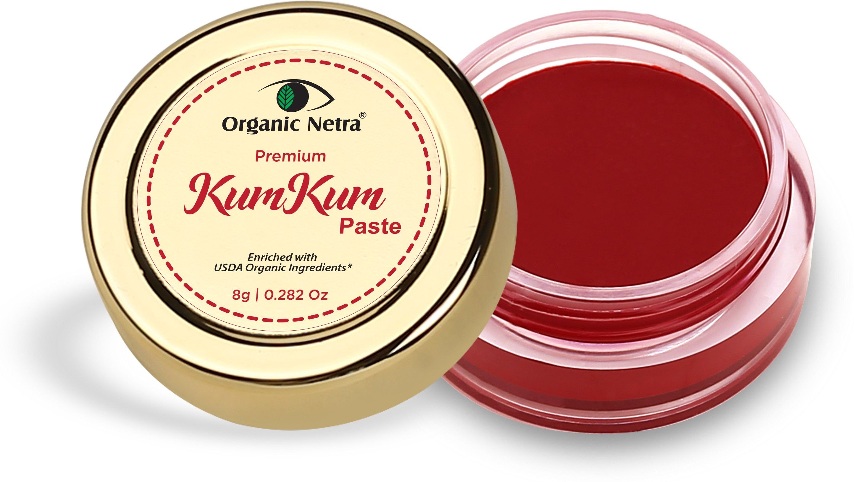 Sindoor/Kumkum Paste - Waterproof Deep Red Colour -8 Gm Sindoor, KumKum-image-3