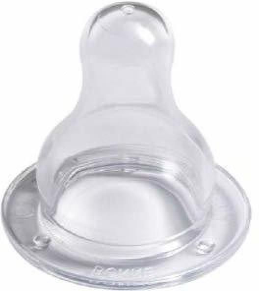 bonne Plus Liquid Silicone LSR Nipple for 0+ Months Baby (Pack of 15 Nipples) Medium Flow Nipple-picture-16