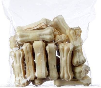 lg creations Pet Food & Supplies Bones White Dog Chew 8 Inch Pack of 9 Dog Chew Chicken Dog Chew-picture-0