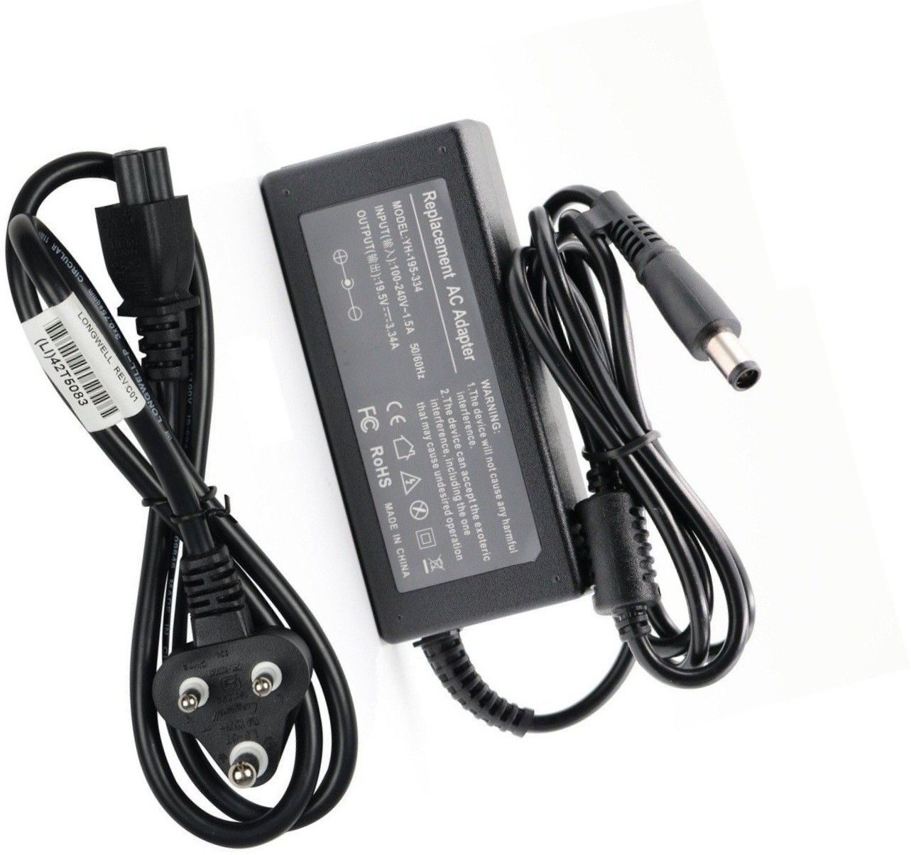Laplogix Del I-nspiron N5010 Laptop 19.5V 3.34A 65 W Adapter-image-18