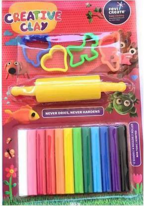 sellon1 Set of play and learn for kids (Multicolour) Art Clay image 1