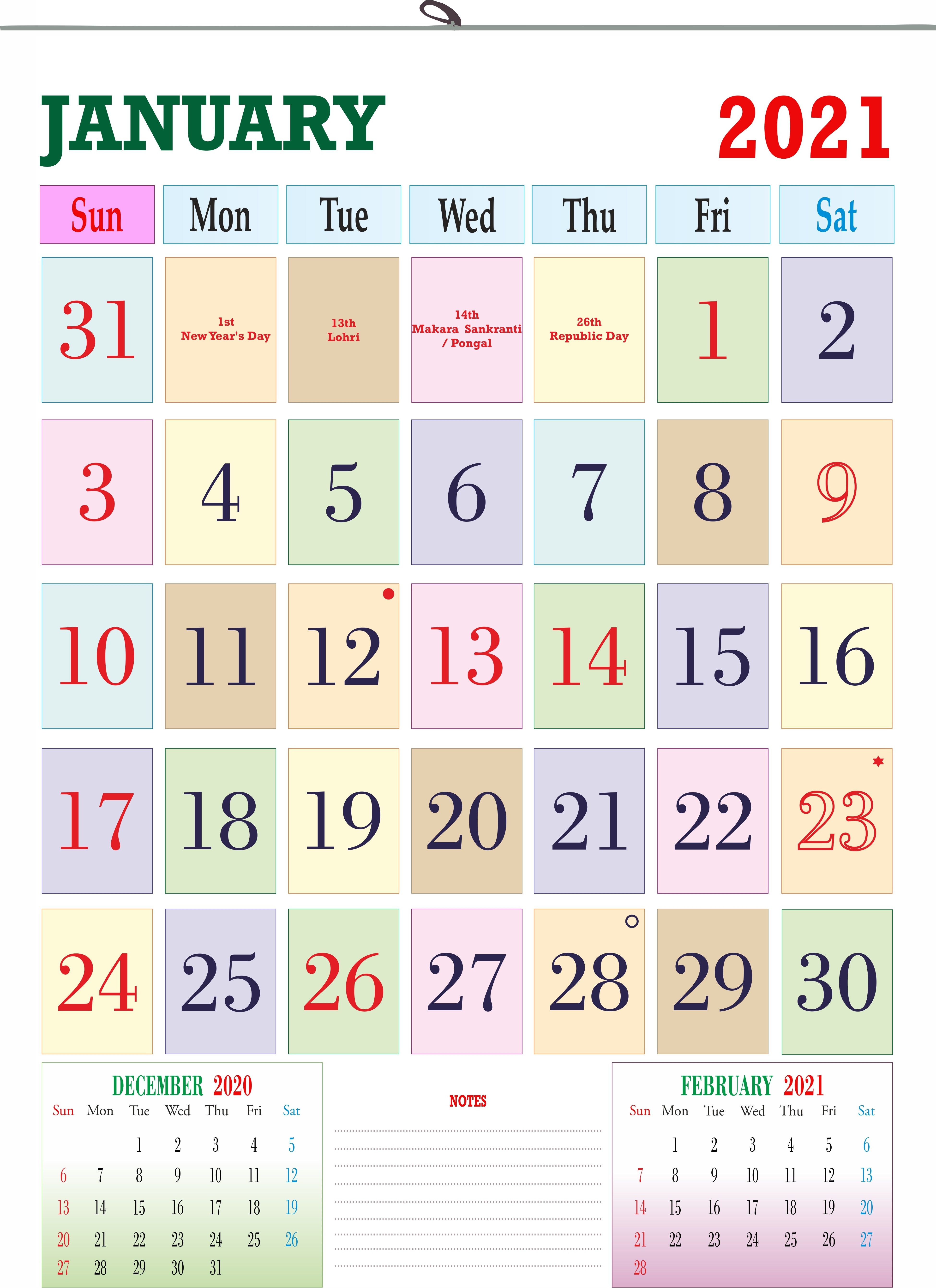 vivid print VP-817 2021 Wall Calendar-picture-27